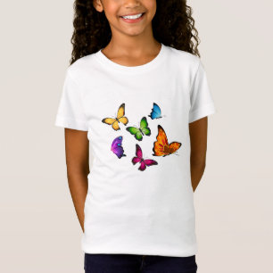 Camiseta Borboleta ilustrada das borboletas