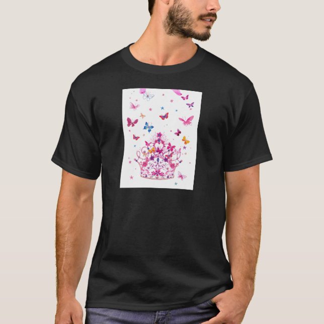 Camiseta Borboleta Infinita Adorável (Frente)