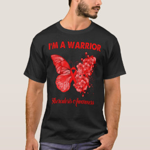 Camiseta Borboleta Iu2019m A Warrior Tuberculose Sensibiliz