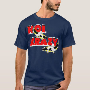 Camiseta Borboleta Koi Pond Showa Koi Fish Tancho Sanke