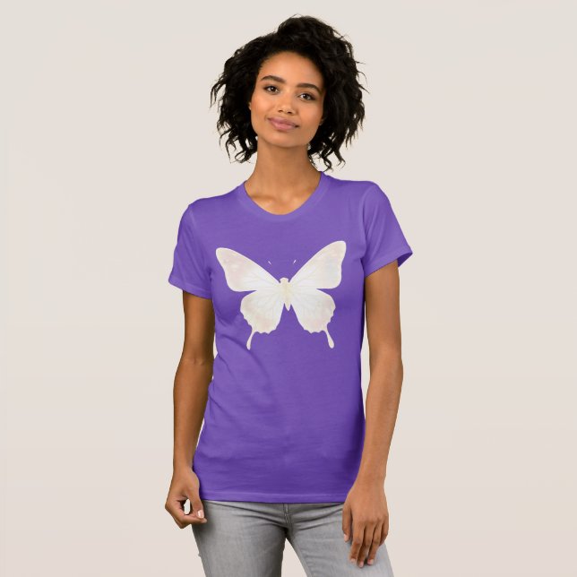 Camiseta Borboleta Luminosa (Frente Completa)