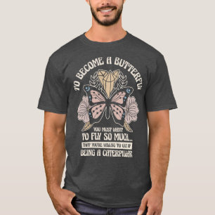 Camiseta Borboleta Mística Borboleta Sobre a Arte Celestial
