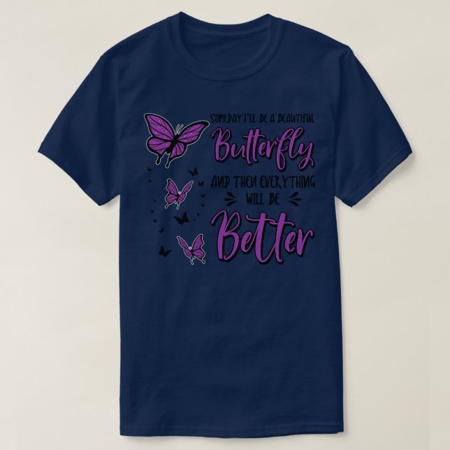 Camiseta Borboleta Mística Celestial Bela (Frente do Design)