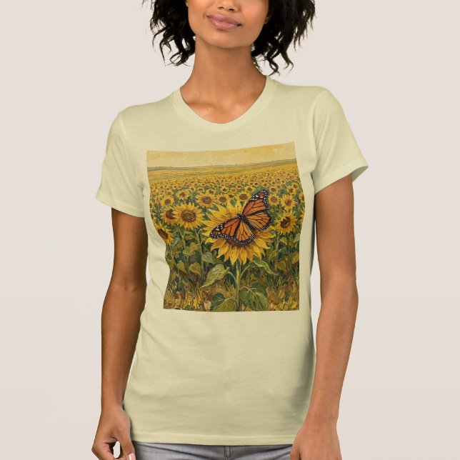 Camiseta Borboleta Monarca (Frente)