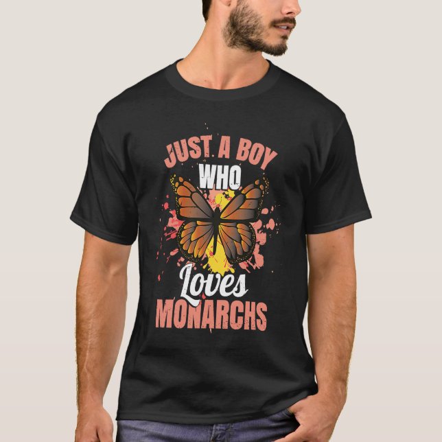 Camiseta Borboleta Monarca Boys (Frente)