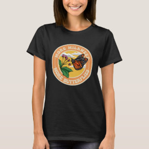 Camiseta Borboleta Monarca Mais Milkweed Mais Borboletas P