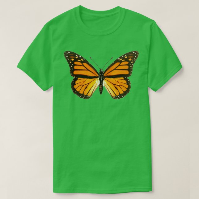 Camiseta Borboleta Monarch 73 (Frente do Design)
