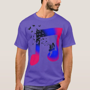 Camiseta Borboleta Music Accordion