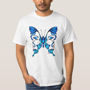 Camiseta Borboleta nas mulheres
