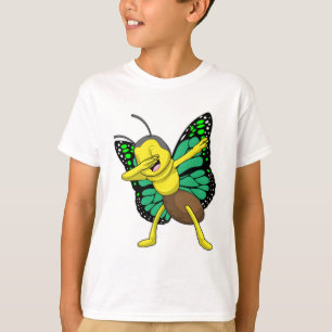 Camiseta Borboleta no laboratório Dance Dance Dab
