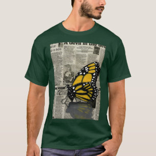 Camiseta Borboleta no meu jornal