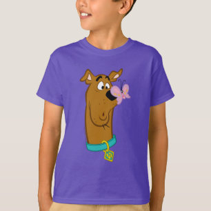 Camiseta Borboleta no Nariz de Scooby-Doo