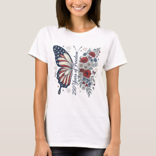 Camiseta Borboleta Patriótica