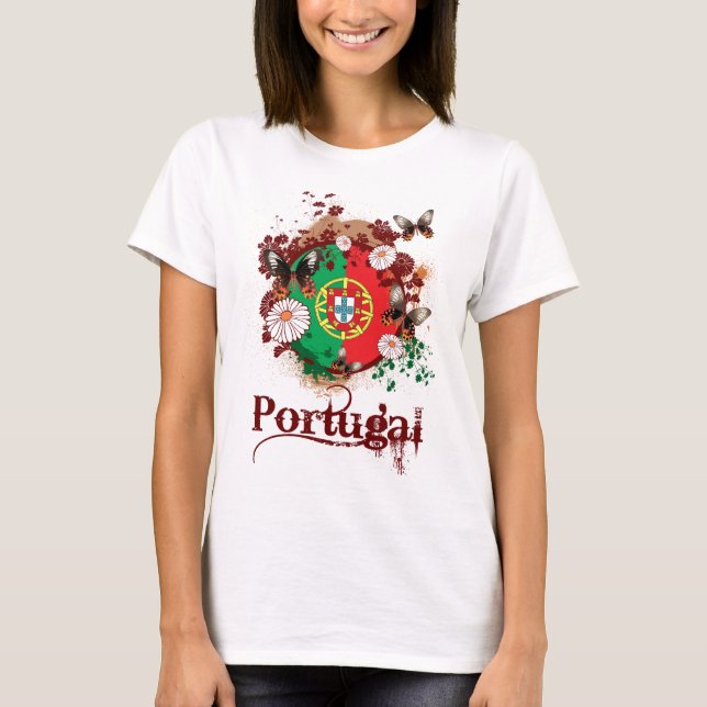 Camiseta Borboleta Portugal (Frente)