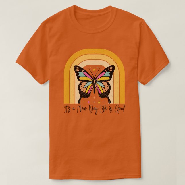 Camiseta Borboleta retrorreflectora 1 (Frente do Design)