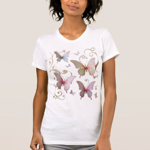 Camiseta Borboleta Romântica