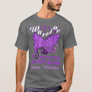 Camiseta Borboleta Roxo-Roxo Warrior Lupus Warrior Woule Wt