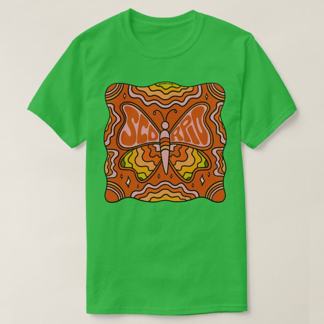 Camiseta Borboleta Scorpio (Frente do Design)