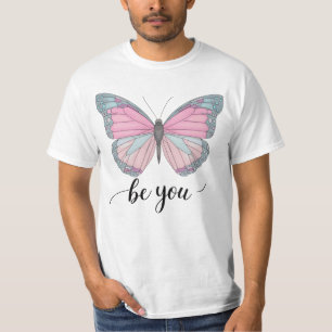Camiseta Borboleta Seja Você