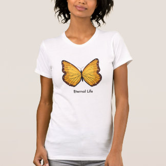Camiseta Borboleta, símbolo da vida eterna