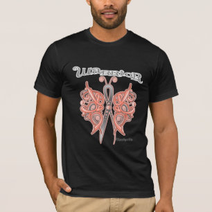 Camiseta Borboleta uterina do céltico do guerreiro do