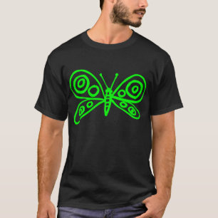 Camiseta Borboleta - Verde