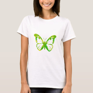 Camiseta Borboleta verde