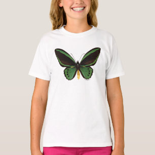 Camiseta Borboleta verde de Birdwing