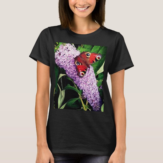 Camiseta Borboleta vermelha (Frente)