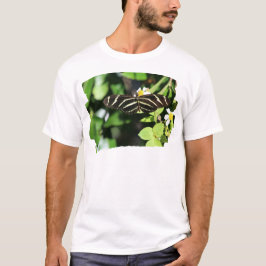 Camiseta Borboleta Zebra Longwing