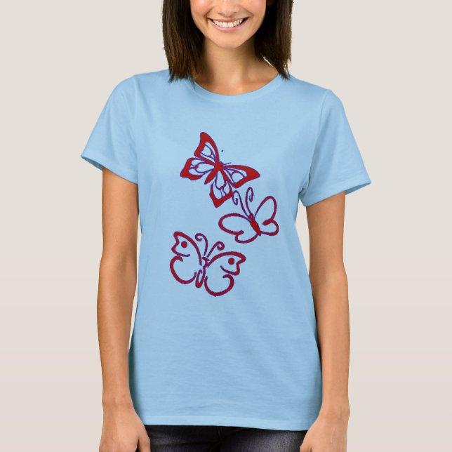 Camiseta Borboletas (Frente)