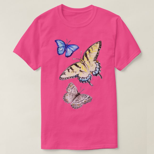 Camiseta Borboletas1 (Frente do Design)
