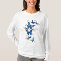 Borboletas Azuis Morpho