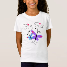 Camiseta Borboletas Big Sis