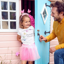 Camiseta Borboletas Coloridas Aniversário
