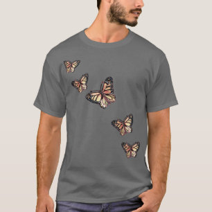 Camiseta Borboletas de Monarca Vintage