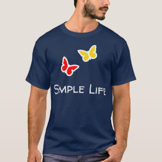 Camiseta Borboletas de vida simples