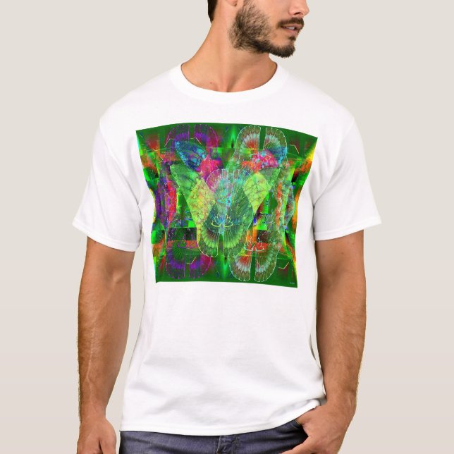 Camiseta Borboletas na parede (Frente)