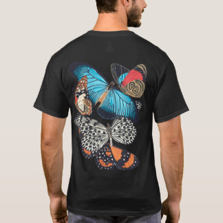 Camiseta Borboletas no meu capuz traseiro