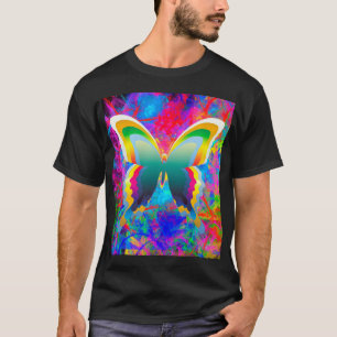 Camiseta Borboletas Psicodélicas