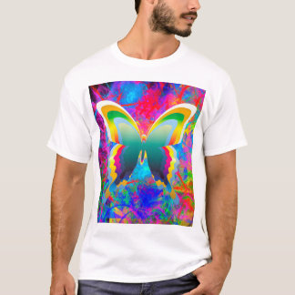 Camiseta Borboletas Psicodélicas