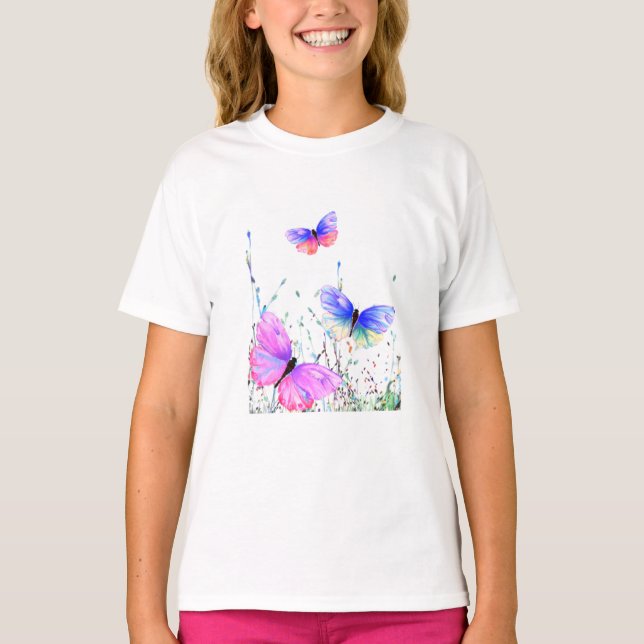 Camiseta Borboletas Voadoras (Frente)