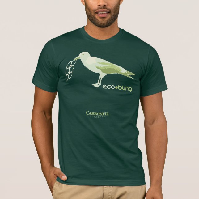 Camiseta borbulhamento ecológico (Frente)
