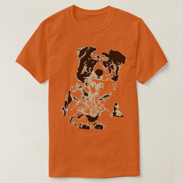 Camiseta Borda Collie 5 (Frente do Design)