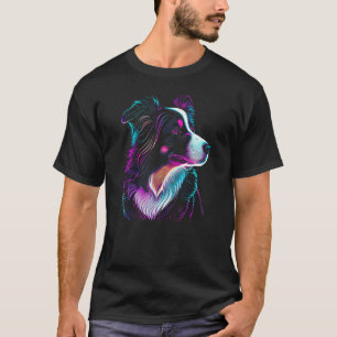 Camiseta Borda Collie Art Border Collie