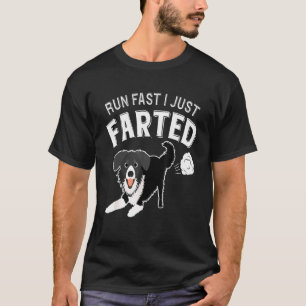 Camiseta Borda Collie Dog Eu Só Fazia Uma Parada