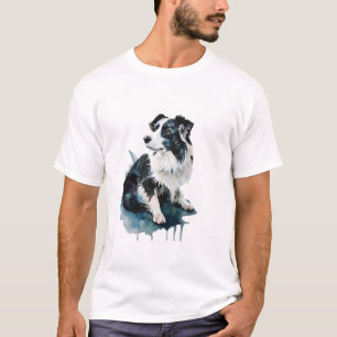 Camiseta Borda Collie - Inteligente, Energético,