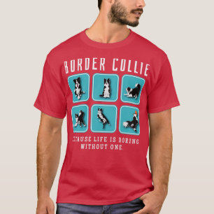 Camiseta Borda Collie Lover Gift