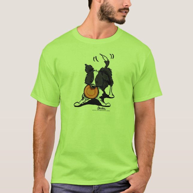 Camiseta Borda Collie no Play (Frente)