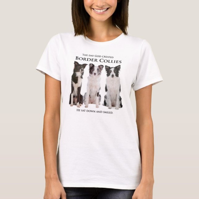 Camiseta Borda Collie T-Shirt (Frente)